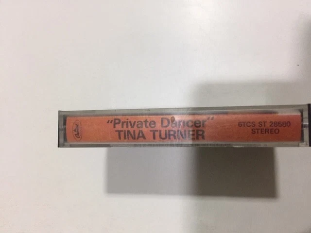 TINA TURNER private dancer RARE orig CASSETTE TAPE INDIA indian - Image 3 of 4