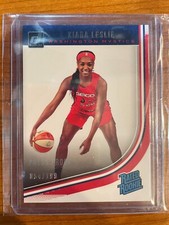 2019 Panini Donruss WNBA Rated Rookies Press Proof Silver #91 Kiara Leslie /199