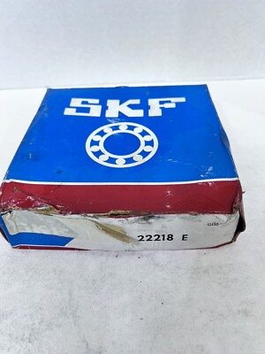 SKF 22218 E Spherical Roller Bearing 90x160x40 mm 22218E | eBay