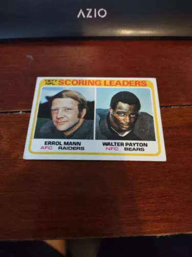 1978 Topps - #334 Walter Payton, Errol Mann
