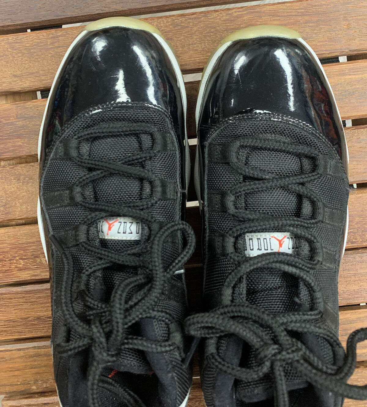 Nike Air Jordan 11 Retro Low Infrared 23 Black Me… - image 9