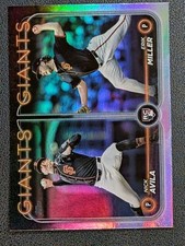 2024 Topps Update #US271 Erik Miller / Nick Avila RCOM Rainbow Foil