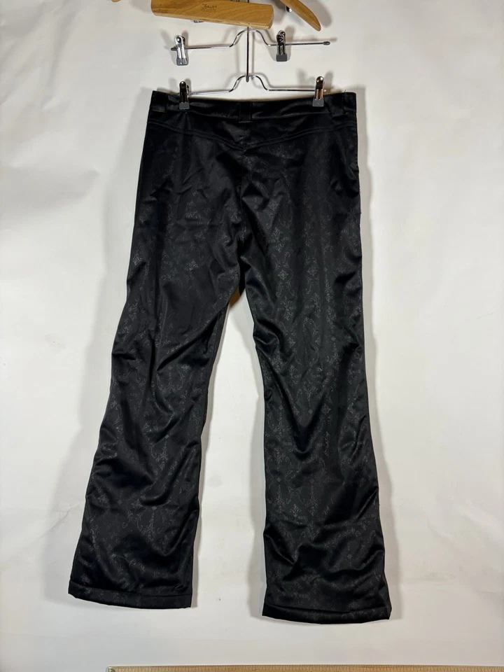 Niles Sportswear Black Patterned Professional Men's Pants Size 35x30 - Image 2 of 4