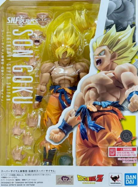 Figura de acción legendaria Super Saiyan Son Goku Dragon Ball S.H.Figuarts