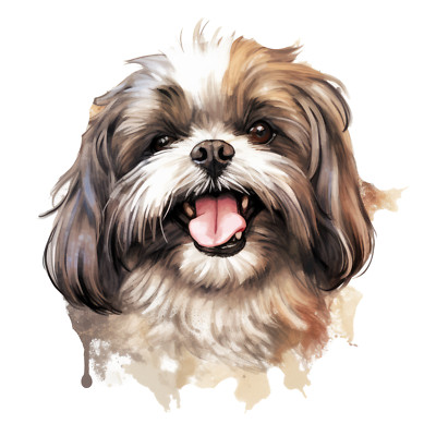100X Shih Tzu Auto Aufkleber 9x9 cm Hunde Sticker Wetterfest & Selbstklebend