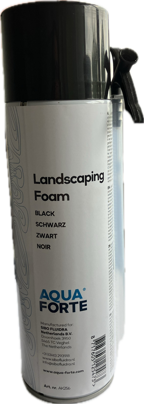 Pond Aquarium Scaping Foam 500ml Black Expanding Create Background Feature Tank