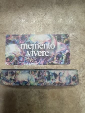 ZOX **MOMENTO VIVERE** Silver Single medium Wristband w/Card #1039 New!!