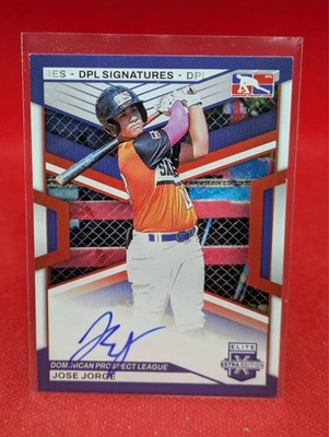 2023 Elite Extra Jose Jorge Autograph Auto #DPS-JJ DPL