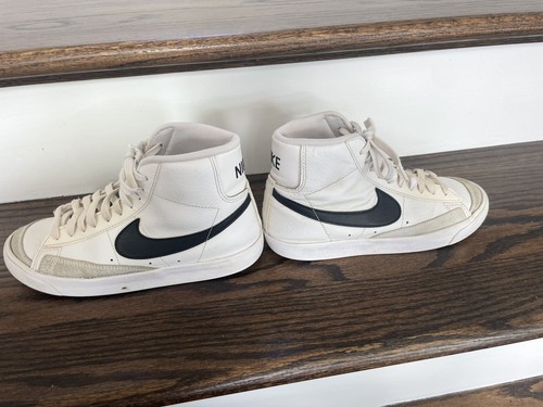 Chaussures Nike jeunesse 4,5 blazer mi '77 baskets blanches à lacets haut DA4086-100 - Photo 8/9
