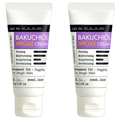 Derma Factory Bakuchiol Spicule Cream 30g 2ea - Firming & Smoothing Skin Care
