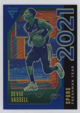 2020-21 Panini Flux Freshman Year Blue Prizm 3/99 Devin Vassell #7 0i5i