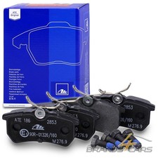 ATE SATZ BREMSBELÄGE BREMSKLÖTZE HINTEN FÜR FORD FOCUS 1 BJ 98-04