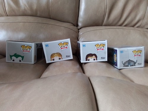 Funko POP! Heroes DC Wonder Woman And Batman the Animated Series/4 Figures - Picture 3 of 6