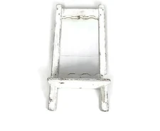 antique wall hanging cabinet medicine comb shaving shelve with mirror hallway ba