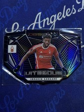 2023-24 Obsidian Soccer IBRAHIM SANGARE Vitreous Die-Cut Base /120 Forest