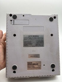 Super Nintendo SNES Console W/ Cables & Controller - Tested & Works Yellowed