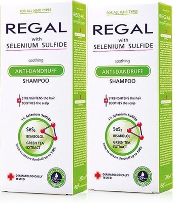 Regal Anti-Schuppen Shampoo Vorteilspack   beruhigend mit Selensulfid