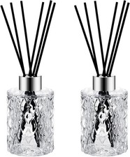 Empty Reed Diffuser Bottle Set W/ Stick 150ml/5oz Clear Diffuser Glass 2PCS
