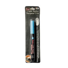 Uchida Of America Extra Fine Tip Bistro Chalk Marker, Florescent Blue, 485-C F3