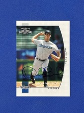 DAVE BUSH SIGNED 2005 DONRUSS TEAM HEROES #321 AUTO BLUE JAYS autograph signed