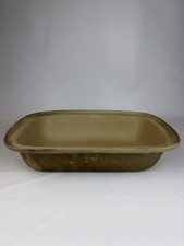 Pampered Chef Family Heritage Stoneware Baker 17x11x4 Made in USA Used