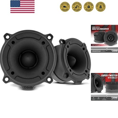 PRO-TW120B Super Tweeter in Black - 1'', Aluminum Frame and Diaphragm, 300W Ma...