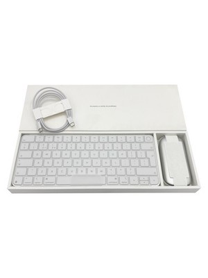 Apple Magic Keyboard Touch ID & Magic Mouse USBC, Woven Cable Pack Neu