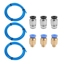 Ptfe Schlauch Ptfe Schlauch (15 Meter) Mit 3 PC4M6 AnschlüSsen Und 3 Eurowagens