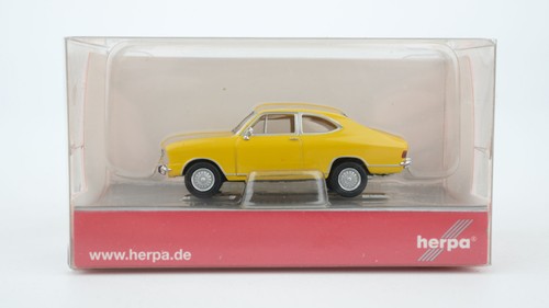 Herpa H0 024723 Opel Kadett B amarillo | Zustand: Gebraucht