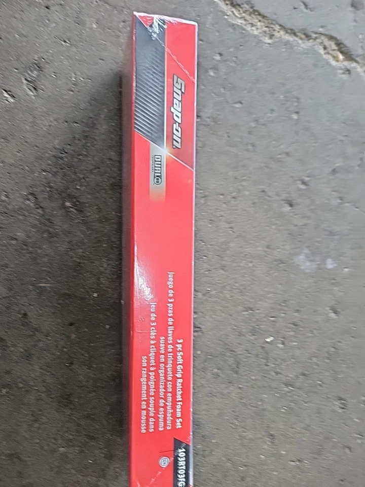 For Snap-On 103RT03FR 3 pc 1/4" Drive Soft Grip Ratchet Essential Set PRO-FI - Image 2 of 3