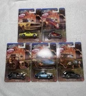 "VINTAGE CLUB" 5 PIECE SET H "SILVER" SERIES DIECAST BY HOT WHEELS HRT81-956H