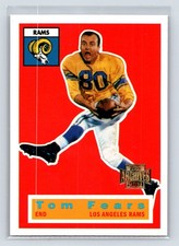 Tom Fears 2001 Topps Archives #122 Los Angeles Rams 4-6