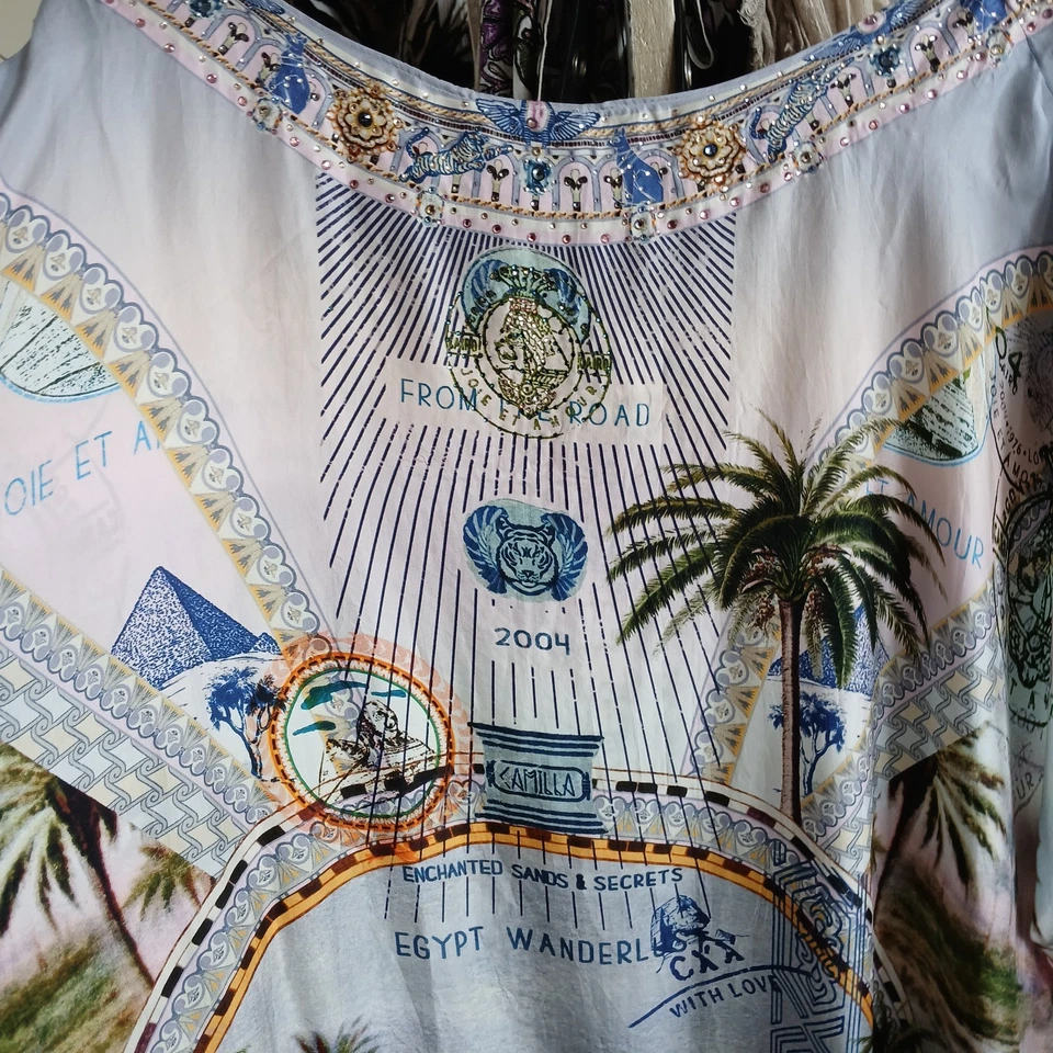 Camilla stunning kaftan Call Me In Cairo, Stunning BNWT Rrp £550 one SIZE LONG - Image 3 of 4