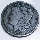 1881-CC Morgan Silver Dollar Beautiful Coin Rare Date