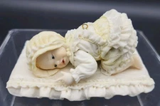Ashton Drake Yolanda Bello CHRISTMAS ORNAMENT Lisa 96821 Vintage Baby Doll