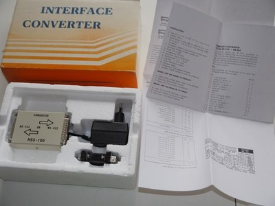 Schnittstellenwandler HSS-100  RS232 - RS422 Interface Converter -NEUWERTIG