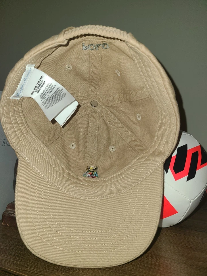 Polo Ralph Lauren Beige Polo Oso Chino Ball Niños Gorra Foto 4 de 4