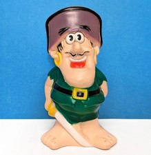 Vintage Jean LaFoote Coin Bank Cap'n Crunch 1970's Quaker Cereal Premium Rare