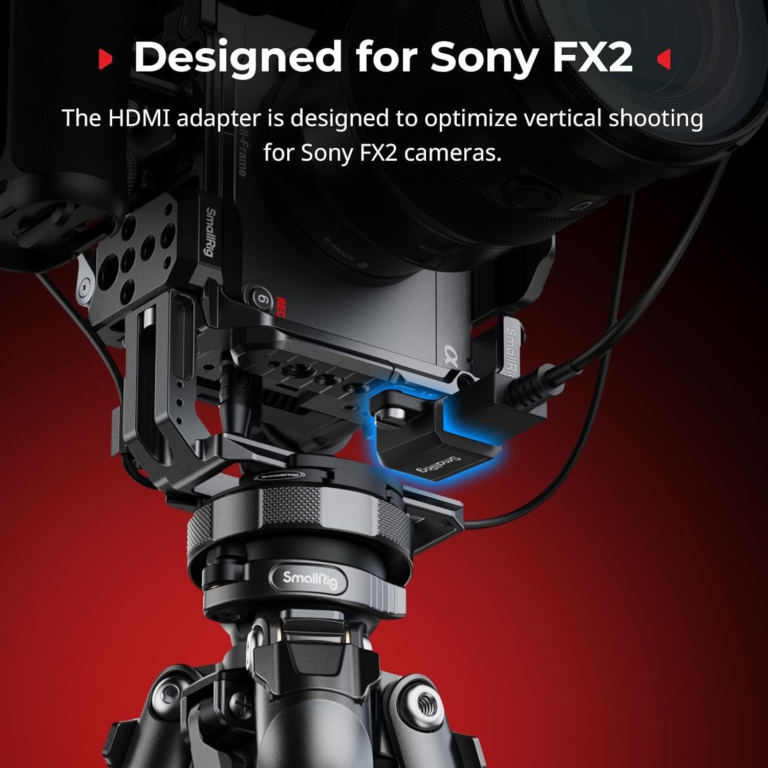 SmallRig High-Definition Adapter for HDMI for Sony FX2 for Vertical Shooting