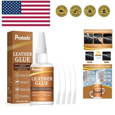 35g Heavy Duty Super Strong Clear Glue, Waterproof Flexible Adhesive for Leat...