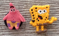 SpongeBob  Patrick Shoe Charms Fits Charm Bags  Wristbands