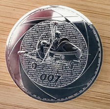 James Bond Six Decades Of 007 (1960s) Royal Mint 1oz Silver Coin *Little Nellie