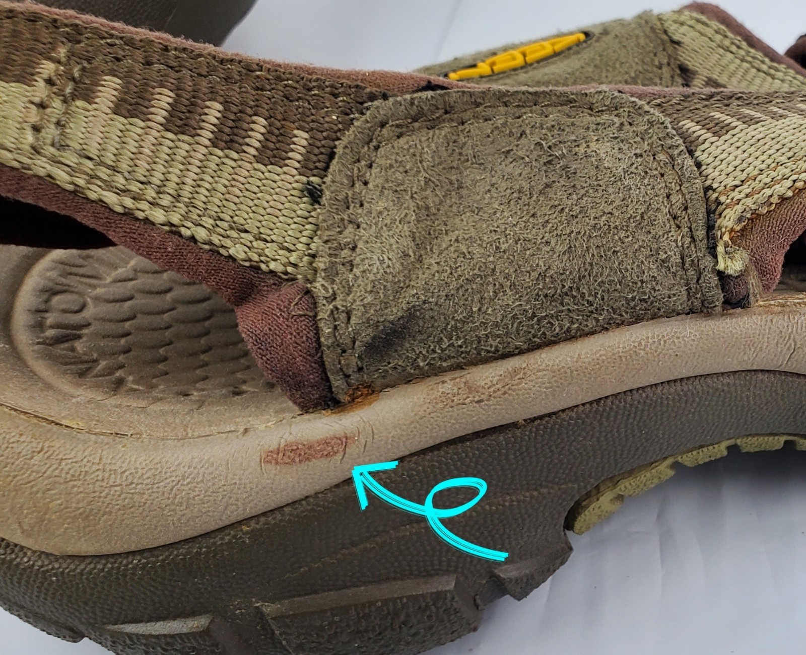 Sandali Keen uomo Newport H2 impermeabili punta cappuccio escursionismo VEDI FOTO taglia 8 ottime condizioni