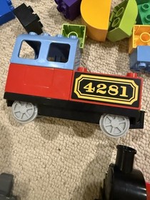 LEGO DUPLO My First Train  10507 Motorized Locomotive Engine Sound Incomplete