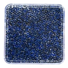 100 Pcs Natural Ceylon Blue Sapphire 1.2mm Round Diamond Cut Loose Gemstones Lot