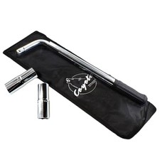 Extendable Wheel Wrench with CR-V Chrome Vanadium Bag Telescoping Lug Wrench