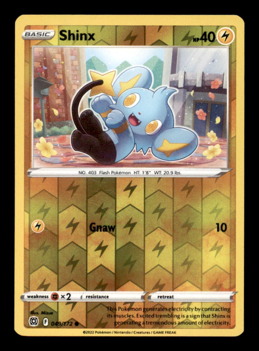 SHINX 049/172 - REVERSE HOLO C - BRILLIANT STARS - NM/M