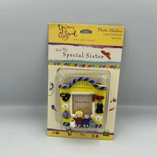 Vintage Mini Picture Frame Collection Photo Holder sisters magnetic 1999
