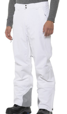 Columbia Titanium Men White Freestyle III Omni-Tech Waterproof Ski Pants NWT XS