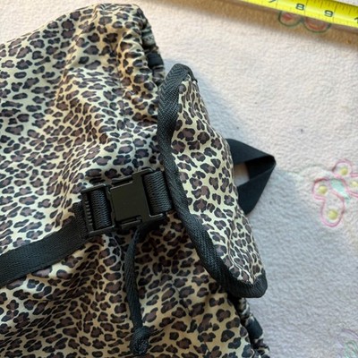 LeSportSac Vintage Leopard Print Backpack & Cosmetic storage  display picture 1